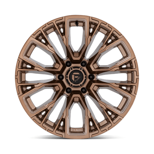 Fuel D850 REBAR - Platinum Bronze Milled-Wheels-Fuel-Dirty Diesel Customs