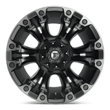 Fuel D851 VAPOR - Matte Black Gray Tint-Wheels-Fuel-Dirty Diesel Customs
