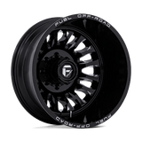 Fuel D868 ARC DUALLY - Gloss Black Milled-Wheels-Fuel-Dirty Diesel Customs