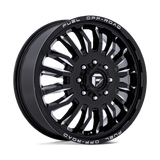 Fuel D868 ARC DUALLY - Gloss Black Milled-Wheels-Fuel-Dirty Diesel Customs
