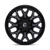 Fuel D875 FLUX DUALLY - Gloss Black Brush-Fc Gray Tint-Wheels-Fuel-Dirty Diesel Customs