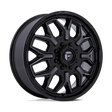Fuel D875 FLUX DUALLY - Gloss Black Brush-Fc Gray Tint-Wheels-Fuel-Dirty Diesel Customs