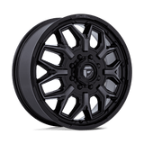 Fuel D875 FLUX DUALLY - Gloss Black Brush-Fc Gray Tint-Wheels-Fuel-Dirty Diesel Customs