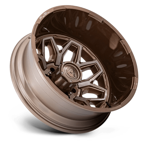 Fuel D876 FLUX DUALLY - Platinum Bronze-Wheels-Fuel-Dirty Diesel Customs