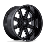 Fuel DARKSTAR - Gloss Black Milled-Wheels-Fuel-Dirty Diesel Customs