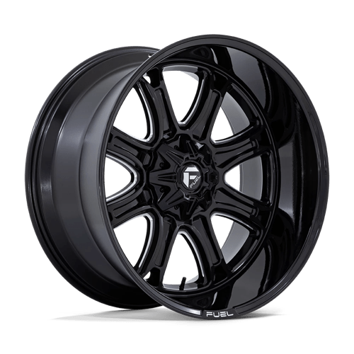Fuel DARKSTAR - Gloss Black Milled-Wheels-Fuel-Dirty Diesel Customs