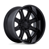 Fuel DARKSTAR - Matte Black With Gloss Black Lip-Wheels-Fuel-Dirty Diesel Customs