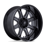 Fuel DARKSTAR - Matte Gunmetal With Black Lip-Wheels-Fuel-Dirty Diesel Customs