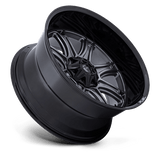 Fuel DARKSTAR - Matte Gunmetal With Black Lip-Wheels-Fuel-Dirty Diesel Customs