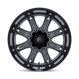 Fuel DARKSTAR - Matte Gunmetal With Black Lip-Wheels-Fuel-Dirty Diesel Customs