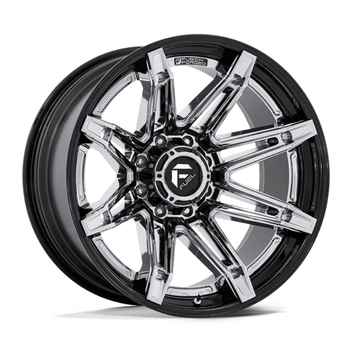 Fuel FC401 BRAWL - Chrome With Gloss Black Lip-Wheels-Fuel-Dirty Diesel Customs