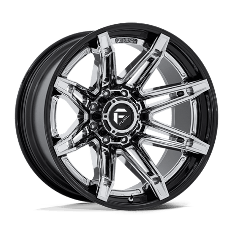 Fuel FC401 BRAWL - Chrome With Gloss Black Lip-Wheels-Fuel-Dirty Diesel Customs