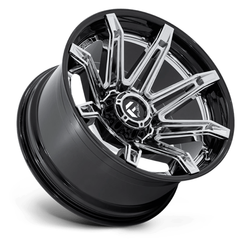 Fuel FC401 BRAWL - Chrome With Gloss Black Lip-Wheels-Fuel-Dirty Diesel Customs