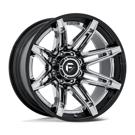 Fuel FC401 BRAWL - Chrome With Gloss Black Lip-Wheels-Fuel-Dirty Diesel Customs