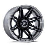 Fuel FC401 BRAWL - Gloss Black With Brushed Gray Tint Face & Lip-Wheels-Fuel-Dirty Diesel Customs