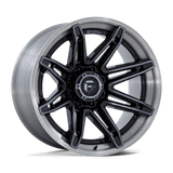 Fuel FC401 BRAWL - Gloss Black With Brushed Gray Tint Face & Lip-Wheels-Fuel-Dirty Diesel Customs