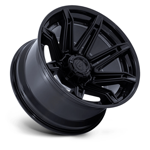 Fuel FC401 BRAWL - Matte Black With Gloss Black Lip-Wheels-Fuel-Dirty Diesel Customs