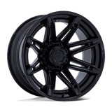 Fuel FC401 BRAWL - Matte Black With Gloss Black Lip-Wheels-Fuel-Dirty Diesel Customs