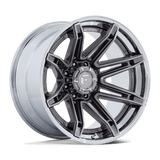 Fuel FC401 BRAWL - Platinum With Chrome Lip-Wheels-Fuel-Dirty Diesel Customs