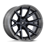 Fuel FC402 CATALYST - Gloss Black With Brushed Gray Tint Face & Lip-Wheels-Fuel-Dirty Diesel Customs
