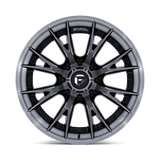 Fuel FC402 CATALYST - Gloss Black With Brushed Gray Tint Face & Lip-Wheels-Fuel-Dirty Diesel Customs