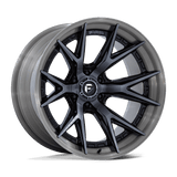 Fuel FC402 CATALYST - Gloss Black With Brushed Gray Tint Face & Lip-Wheels-Fuel-Dirty Diesel Customs
