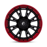 Fuel FC402 CATALYST - Matte Black With Candy Red Lip-Wheels-Fuel-Dirty Diesel Customs