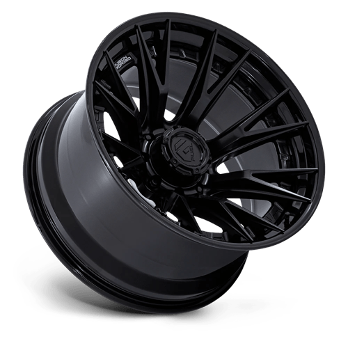 Fuel FC402 CATALYST - Matte Black With Gloss Black Lip-Wheels-Fuel-Dirty Diesel Customs