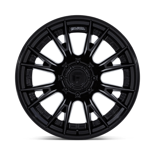 Fuel FC402 CATALYST - Matte Black With Gloss Black Lip-Wheels-Fuel-Dirty Diesel Customs