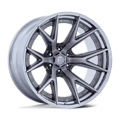 Fuel FC402 CATALYST - Platinum With Chrome Lip-Wheels-Fuel-Dirty Diesel Customs