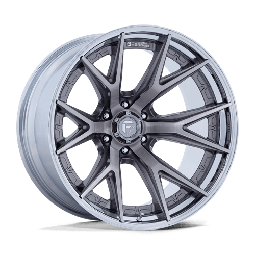Fuel FC402 CATALYST - Platinum With Chrome Lip-Wheels-Fuel-Dirty Diesel Customs