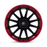 Fuel FC403 BURN - Matte Black With Candy Red Lip-Wheels-Fuel-Dirty Diesel Customs