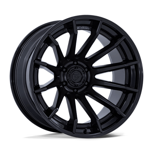 Fuel FC403 BURN - Matte Black With Gloss Black Lip-Wheels-Fuel-Dirty Diesel Customs