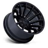 Fuel FC403 BURN - Matte Black With Gloss Black Lip-Wheels-Fuel-Dirty Diesel Customs