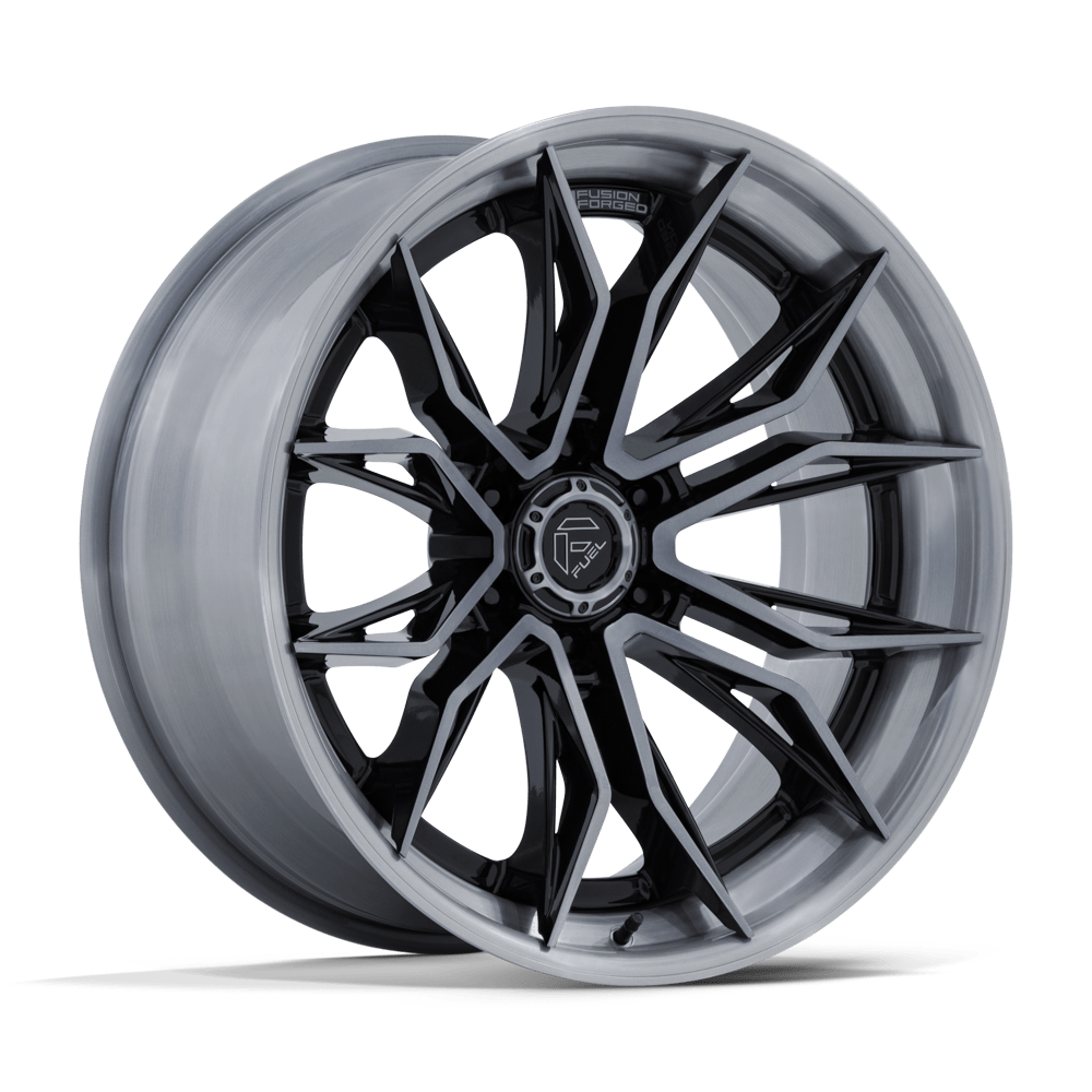 Fuel FC404 MUTINY - Gloss Black Brushed Dark Tint-Wheels-Fuel-Dirty Diesel Customs