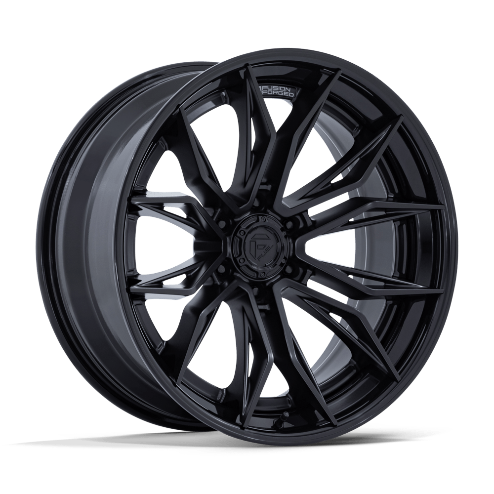 Fuel FC404 MUTINY - Matte Black W/ Gloss Black Lip-Wheels-Fuel-Dirty Diesel Customs