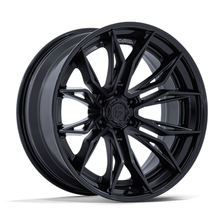 Fuel FC404 MUTINY - Matte Black W/ Gloss Black Lip-Wheels-Fuel-Dirty Diesel Customs