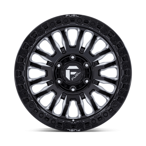 Fuel FC857 RINCON - Gloss Black Milled-Wheels-Fuel-Dirty Diesel Customs