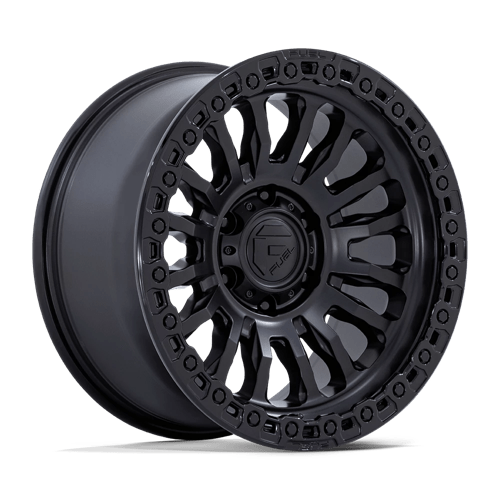 Fuel FC857 RINCON - Matte Black With Gloss Black Lip-Wheels-Fuel-Dirty Diesel Customs