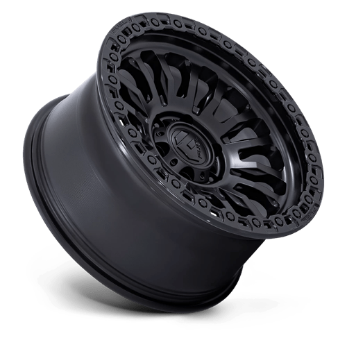Fuel FC857 RINCON - Matte Black With Gloss Black Lip-Wheels-Fuel-Dirty Diesel Customs