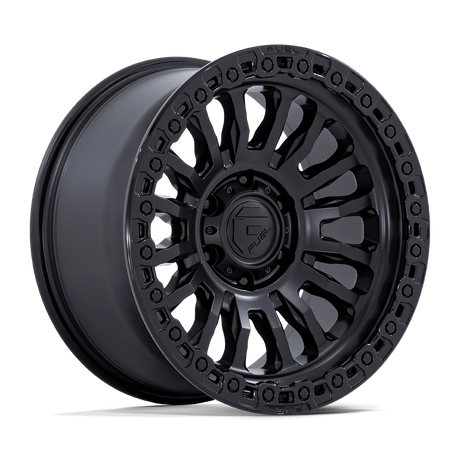 Fuel FC857 RINCON - Matte Black With Gloss Black Lip-Wheels-Fuel-Dirty Diesel Customs