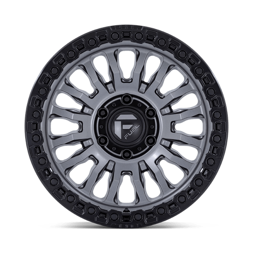 Fuel FC857 RINCON - Matte Gunmetal With Black Lip-Wheels-Fuel-Dirty Diesel Customs