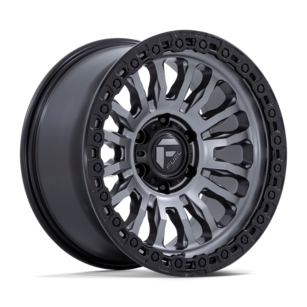 Fuel FC857 RINCON - Matte Gunmetal With Black Lip-Wheels-Fuel-Dirty Diesel Customs