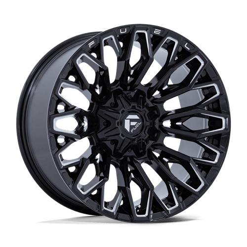 Fuel FC865 STRIKE - Gloss Black Milled-Wheels-Fuel-Dirty Diesel Customs