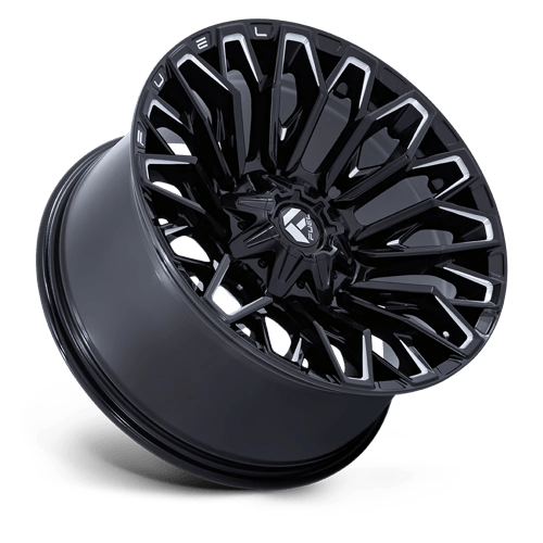 Fuel FC865 STRIKE - Gloss Black Milled-Wheels-Fuel-Dirty Diesel Customs
