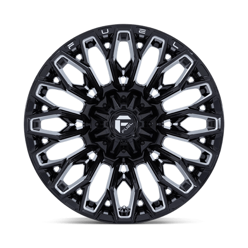 Fuel FC865 STRIKE - Gloss Black Milled-Wheels-Fuel-Dirty Diesel Customs
