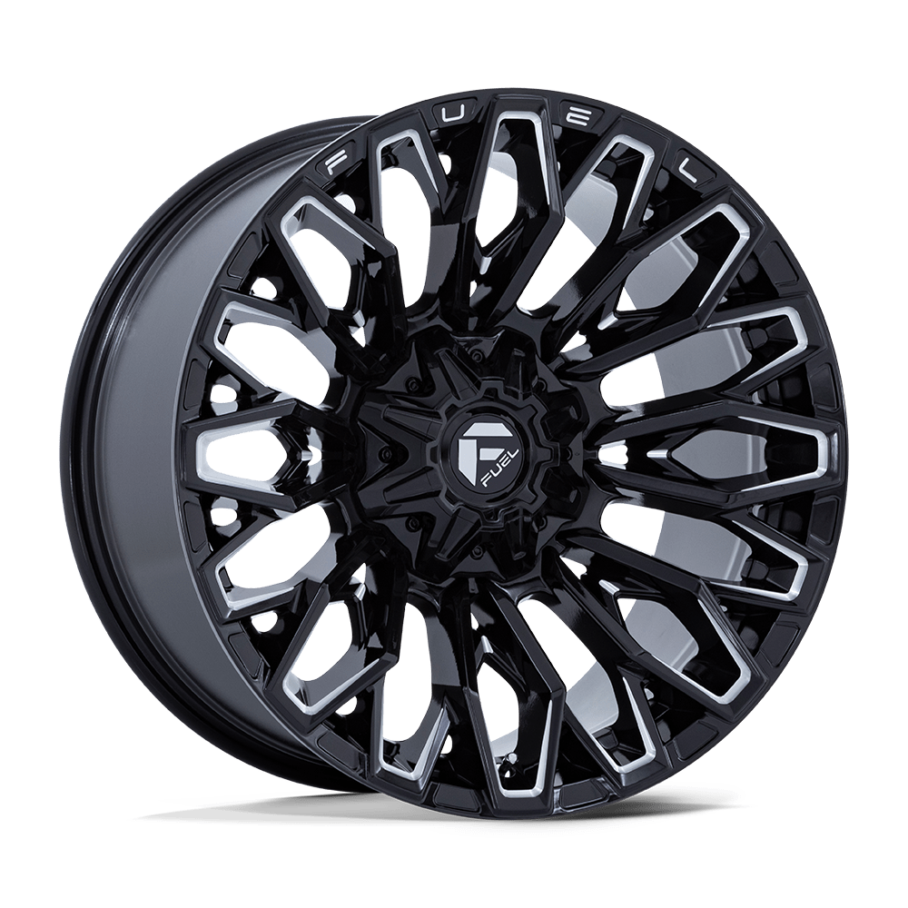 Fuel FC865 STRIKE - Gloss Black Milled-Wheels-Fuel-Dirty Diesel Customs