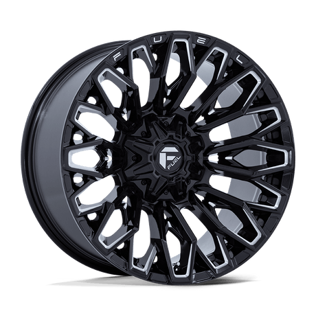 Fuel FC865 STRIKE - Gloss Black Milled-Wheels-Fuel-Dirty Diesel Customs