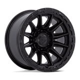 Fuel FC866 PISTON - Blackout W/ Gloss Black Lip-Wheels-Fuel-Dirty Diesel Customs