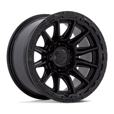 Fuel FC866 PISTON - Blackout W/ Gloss Black Lip-Wheels-Fuel-Dirty Diesel Customs